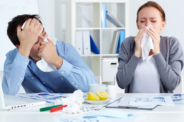 How To Not Catch A Cold from Your Co-worker